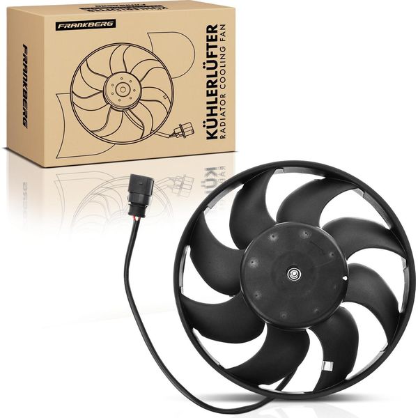 Frankberg 1X Radiatore Motore Ventola Singola Senza Telaio Radiatore Porsche 911 997 Boxster Cayman 987-image