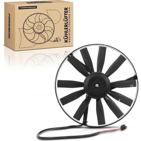 Frankberg 1X Ventola Di Raffreddamento Motore Singola Senza Telaio Ventola Radiatore Mercedes-Benz W124 W201 B901 B903 B904 B905-image