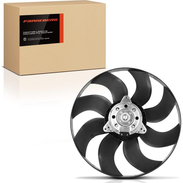 Frankberg 1X Ventola Di Raffreddamento Del Motore Ventola Singola Senza Telaio Ventola Radiatore Renault Clio Ii Kangoo Megane I Ii ScéNic I-image