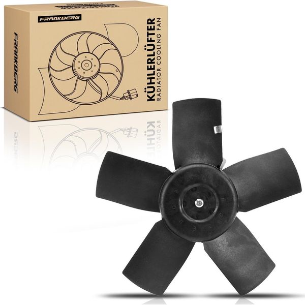 Frankberg 1X Ventola Di Raffreddamento Motore Singola Senza Telaio Ventola Radiatore Opel Combo Corsa B Tigra 1.2L 1.4L 1.6L 1993-2001-image