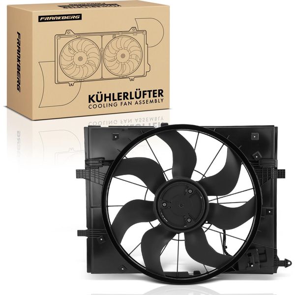 Frankberg 1X Ventola Di Raffreddamento Motore Per Mercedes-Benz V222 W222 X222 3.0L 2014-2020-image