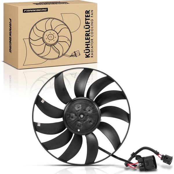 Frankberg 1X Radiatore Motore Singolo Senza Telaio Vw Golf Audi A3 8P Seat Skoda-image