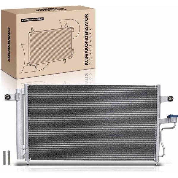 Frankberg 1X Condensatore Aria Condizionata Per Hyundai Accent Ii + Notchback Lc 1.3L 1.5L 1.6L-image