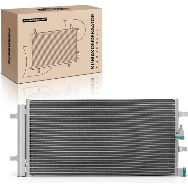 Frankberg 1X Condensatore Aria Condizionata Per Audi A4 8K A5 A6 A7 Q5 Porsche Macan-image