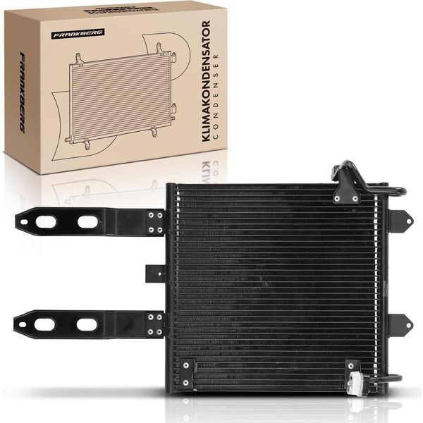 Frankberg 1X Condensatore Aria Condizionata Per Vw Polo 6N Lupo Seat Arosa 1.0L 1.4L 1.6L 1.7L 1.9L-image