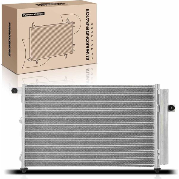 Frankberg 1X Condensatore Aria Condizionata Per Hyundai Accent 3 Mc 1.4 1.6L 2005-2010-image