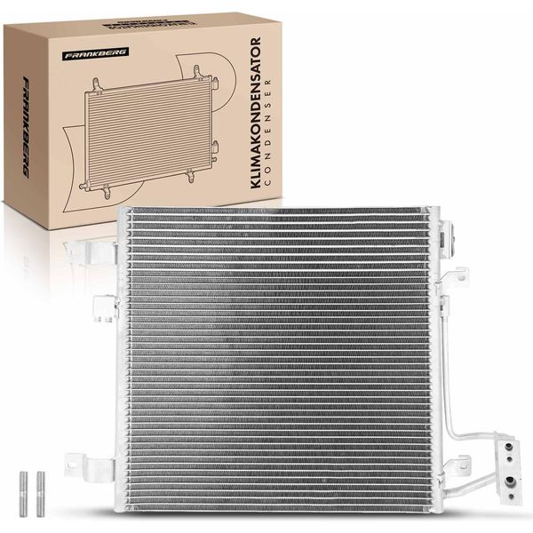 Frankberg 1X Condensatore Aria Condizionata Per Jeep Wrangler Iii Jk 3.8L 2007-2017-image