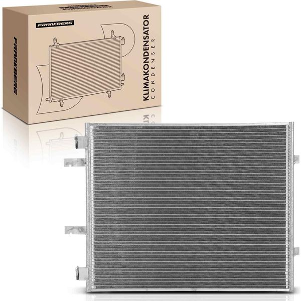 Condensatore Aria Condizionata Frankberg 1X Per Opel Vivaro E7 J7 Renault Trafic Ii 2.0L Anno 2006 In Poi-image