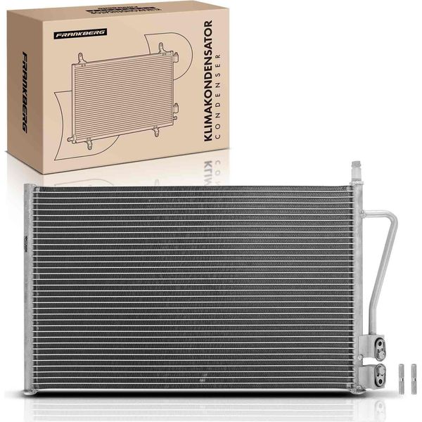 Frankberg 1X Condensatore Aria Condizionata Per Ford Fiesta 5 Van Jd Jh Fusion Ju Mazda 2 1.2L 1.6L-image