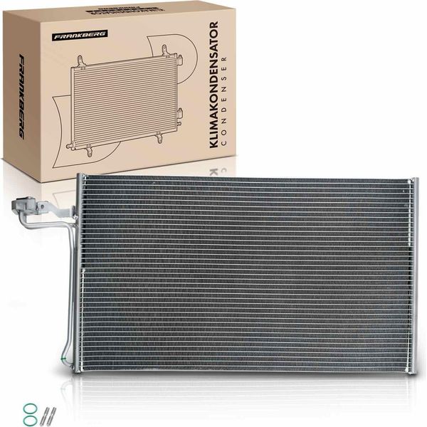 Frankberg 1X Condensatore Aria Condizionata Per Volvo C30 533 C70 Ii 542 V50 545 Mw S40 Ii 544 2.4L-image