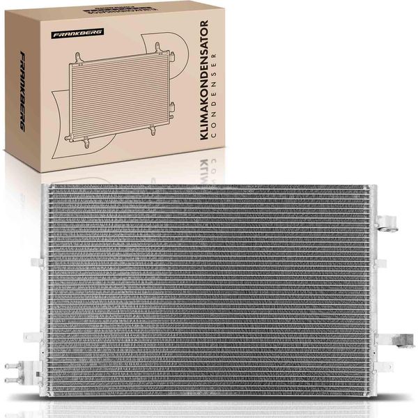 Frankberg 1X Condensatore Aria Condizionata Per Ford Mondeo 3 B5Y B4Y Bwy 1.8L-2.5L-image