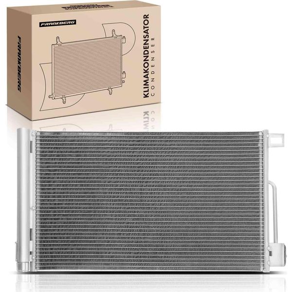 Frankberg 1X Condensatore Aria Condizionata Per Opel Adam Corsa D E Fiat Punto 199 Peugeot Bipper-image
