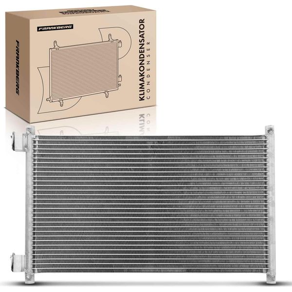 Frankberg 1X Condensatore Aria Condizionata Per Fiat Punto Box 188 1.8L 1.9L 1999-2012-image