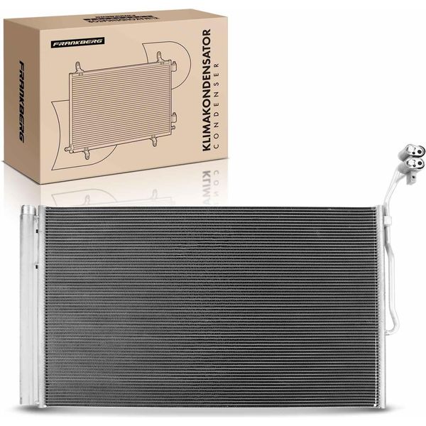 Frankberg 1X Condensatore Aria Condizionata Per Vw Touareg + Van 7P5 7P6 7P5 Porsche Cayenne 92A-image