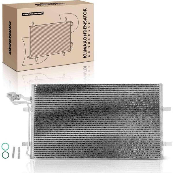 Frankberg 1X Condensatore Aria Condizionata Per Volvo C30 S40 Ii V50 C70 Ii 1.6L 1.8L 2.0L 2003-2012-image