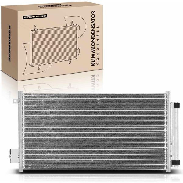 Frankberg 1X Condensatore Aria Condizionata Per Fiat 500L 351 352 Tipo Estate 356 0.9L-1.6L-image
