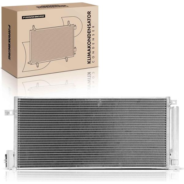 Frankberg 1X Condensatore Aria Condizionata Per Opel Corsad Fiat Bravo Punto Lancia Alfa Romeo-image