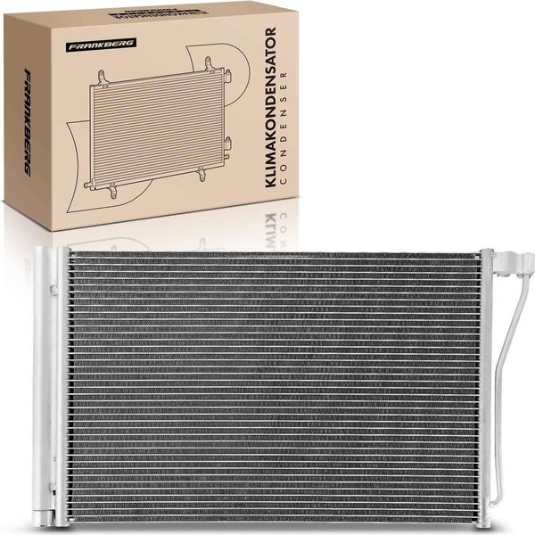 Frankberg 1X Condensatore Aria Condizionata Per Bmw Serie 5 F10 F18 6 Coupe Cabrio F06 Serie 6 F12 F13-image