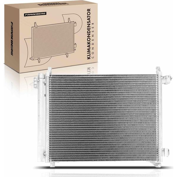 Frankberg 1X Condensatore Aria Condizionata Per Nissan Micra 4 K13 K13KK 1.2L Anno Dal 10-image