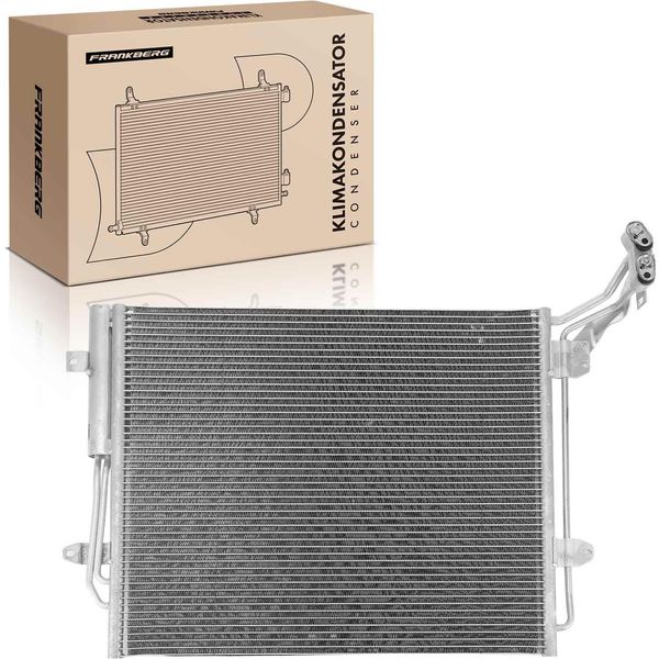 Frankberg 1X Condensatore Aria Condizionata Per Vw Sharan 7N1 7N2 Seat Alhambra 1.4L 2.0L-image