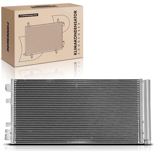 Frankberg 1X Condensatore Aria Condizionata Per Renault Grand ScéNic Iii JZ0/1 Megane ScéNic Iii-image