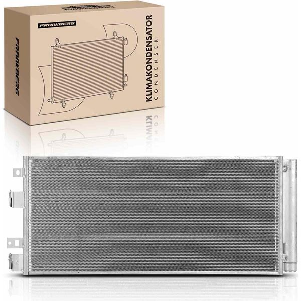 Frankberg 1X Condensatore Aria Condizionata Per Opel Corsa E X15 1.2L-1.6L Anno Dal 2014-image