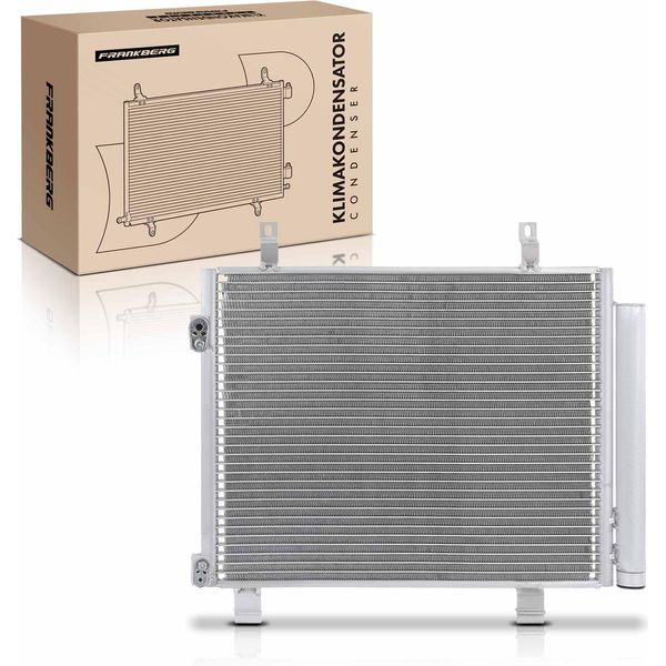 Frankberg 1X Condensatore Aria Condizionata Per Opel Agila (B) B H08 Suzuki Splash Ex 1.3L-image