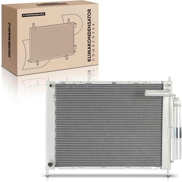 Frankberg 1X Condensatore Aria Condizionata Per Nissan Micra Iii K12 Note E11 NE11-image