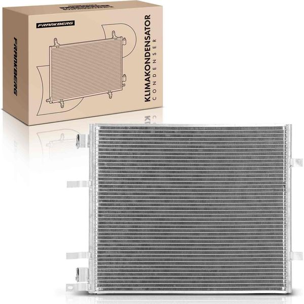 Frankberg 1X Condensatore Aria Condizionata Per Opel Vivaro E7 J7 Renault Trafic Ii Nissan 1.9L 2.0L-image
