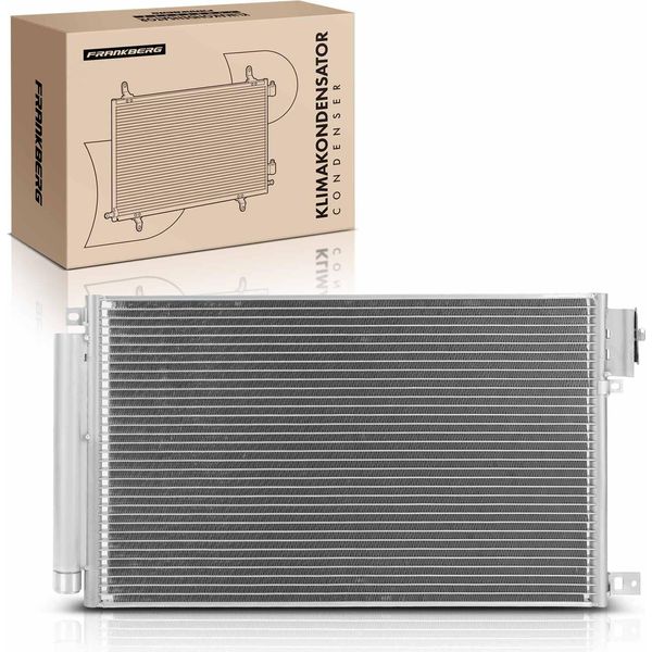 Frankberg 1X Condensatore Aria Condizionata Per Alfa Romeo Mito Opel Combo Fiat-image