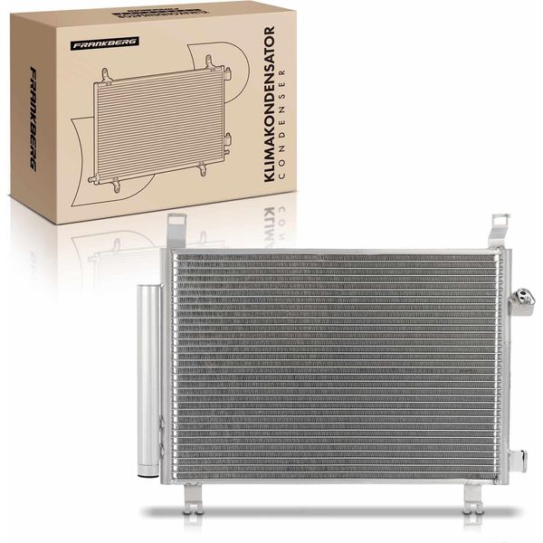 Condensatore Aria Condizionata Frankberg 1X Per Toyota Yaris Furgone/Hatchback 1.4L 2005-2023-image