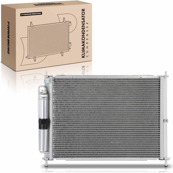 Frankberg 1X Condensatore Aria Condizionata Per Nissan Micra Iii K12 1.5L 2003-2010-image
