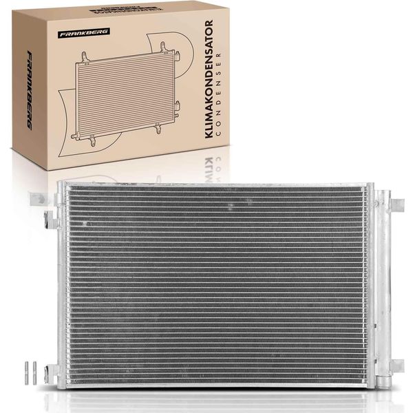 Frankberg 1X Condensatore Aria Condizionata Per Peugeot Rcz 308 4A CitroëN DS4 1.6L-image