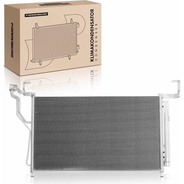 Frankberg 1X Condensatore Aria Condizionata Per Hyundai H-1 Cargo/Travel Tq 2.5L-image