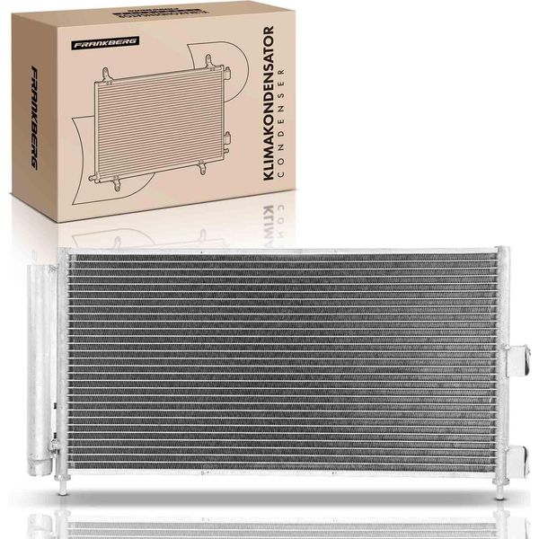 Frankberg 1X Condensatore Aria Condizionata Per Fiat Idea Punto Lancia Ypsilon 1.2-1.9L-image