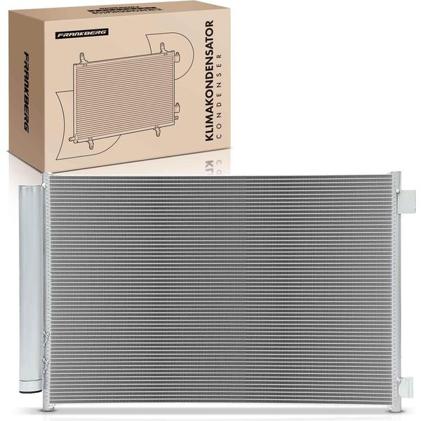 Frankberg 1X Condensatore Aria Condizionata Per Fiat 500 C 312 1.0L Anno Dal 2020-image