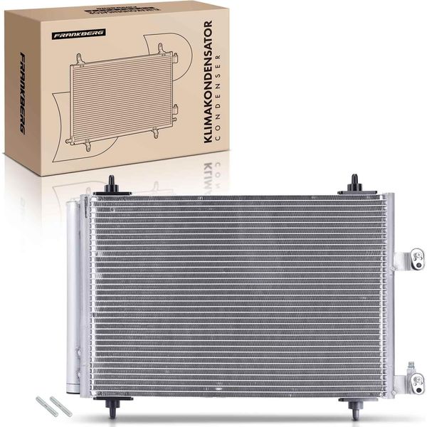 Frankberg 1X Condensatore Aria Condizionata Per CitroëN C5 I Break Peugeot 307 Break Cc Sw 1.4L-2.0L-image