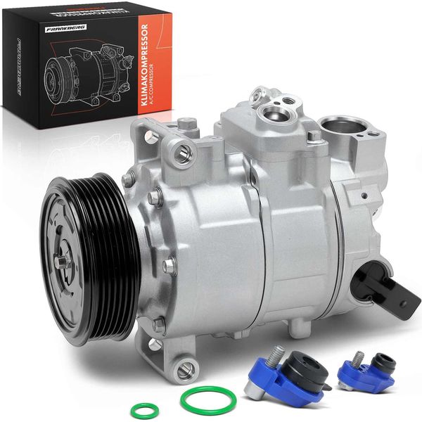 Frankberg 1X Compressore Aria Condizionata Per Audi A4 8K2 8KH A5 8T3 A6 Seat Exeo 3R2 3R5 2004-2019-image