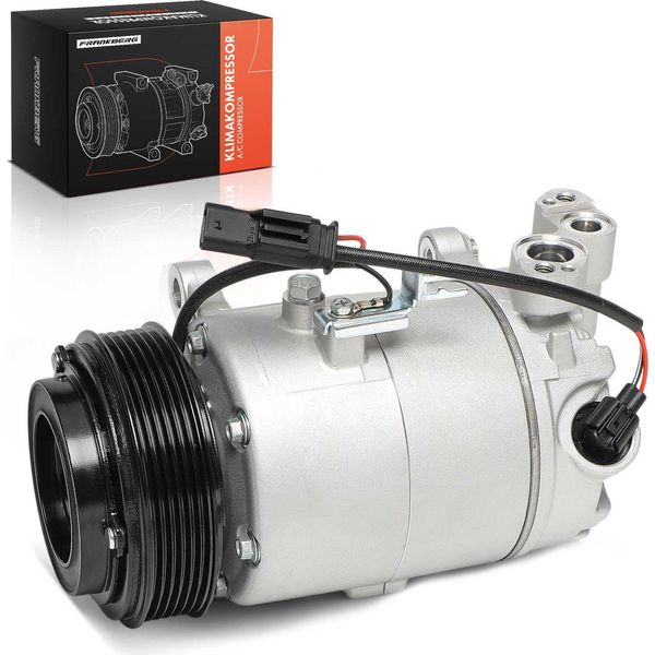 Frankberg 1X Compressore Aria Condizionata Per Bmw Serie 5 F10 F10 F90 G30 G31 Serie 7 G11 G12 X3 F25 X1 F48-image