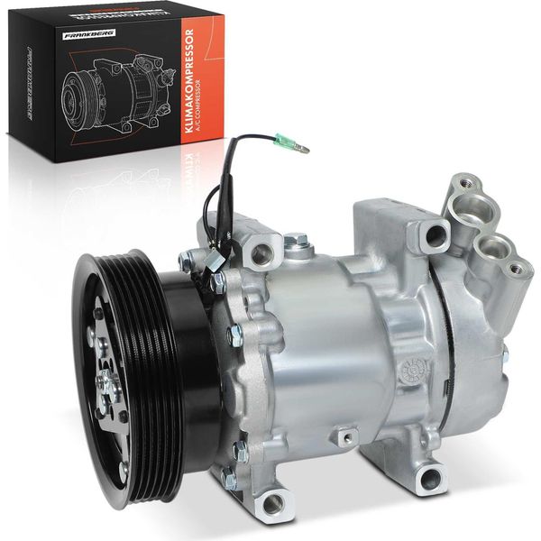 Frankberg 1X Compressore Aria Condizionata Per Renault Clio Bb Megane Thalia Nissan Kubistar-image