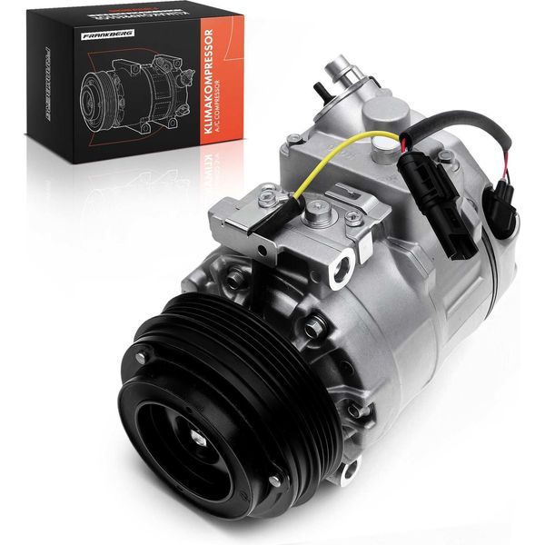 Frankberg 1X Compressore Aria Condizionata Per Bmw Serie 5 E60 E61 Serie 6 E63 E64 3.0L 2007-2010-image
