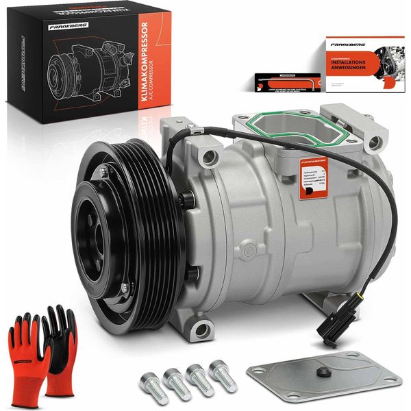 Compressore Aria Condizionata Frankberg 1X Per Jeep Grand Cherokee I Zg Zj 4.0L 1991-1999-image