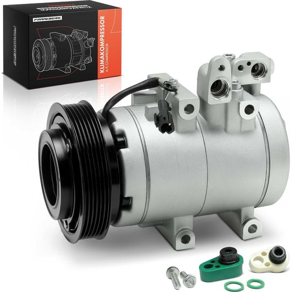 Frankberg 1X Compressore Aria Condizionata Per Hyundai Highway Santa Fé I Sm Kia Magentis Gd Ms 2001-2006-image