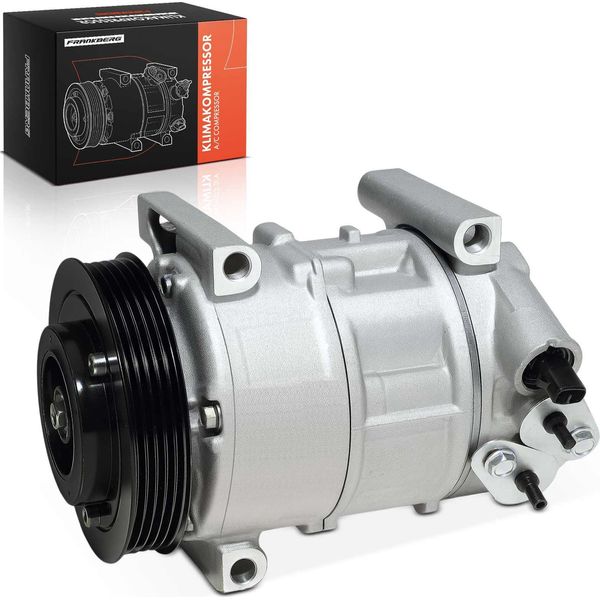 Frankberg 1X Compressore Aria Condizionata Per Alfa Romeo Mito Fiat Doblo Punto Lancia Opel 1.2L-1.6L-image