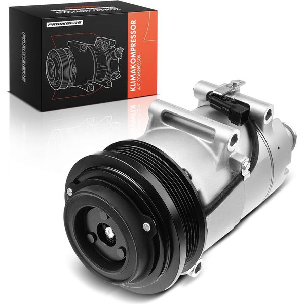 Frankberg 1X Compressore Aria Condizionata Per Ford Focus Ii C-Max Kuga Volvo C30 S40 Ii 2.0L 2003-2012-image