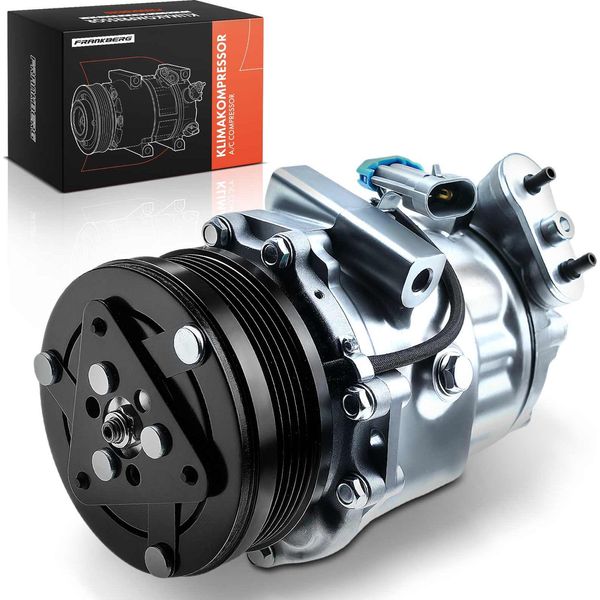 Frankberg 1X Compressore Aria Condizionata Per Opel Astra G Corsa C Meriva Tigra 1.4L 1.6L 1.8L 2.0L-image