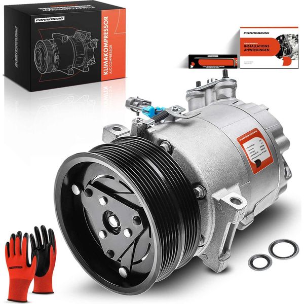 Frankberg 1X Compressore Aria Condizionata Per Alfa Romeo 159 Brera Spider 939 2.4L 2005-2012-image