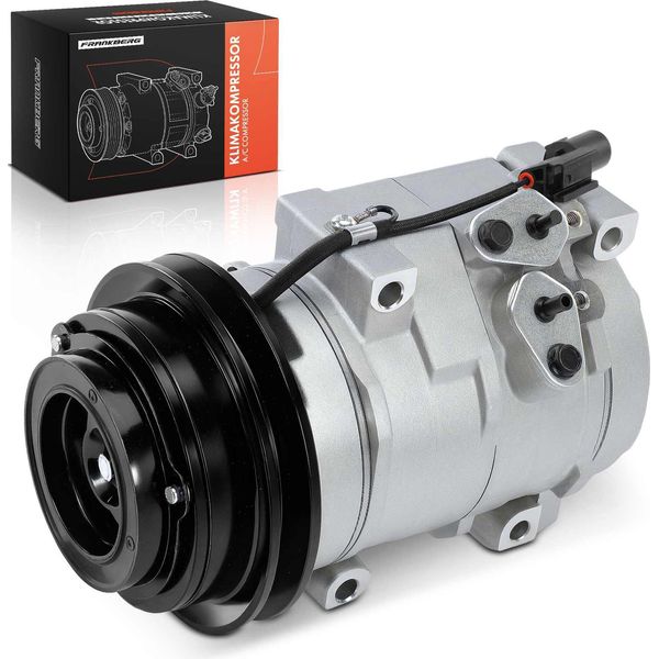 Frankberg 1X Klimakompressor FüR Mitsubishi Pajero Ii V3 W Iii V6W V7W Canvas Top 3.2L 2000-2007-image