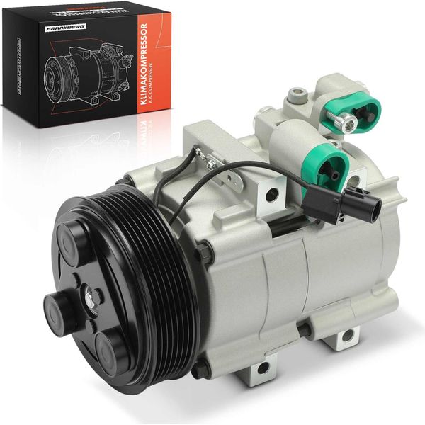 Compressore Aria Condizionata Frankberg 1X Per Hyundai H-1/Starex A1 Travel Tq H100 2.4L 2.5L Anno 1997 In Poi-image