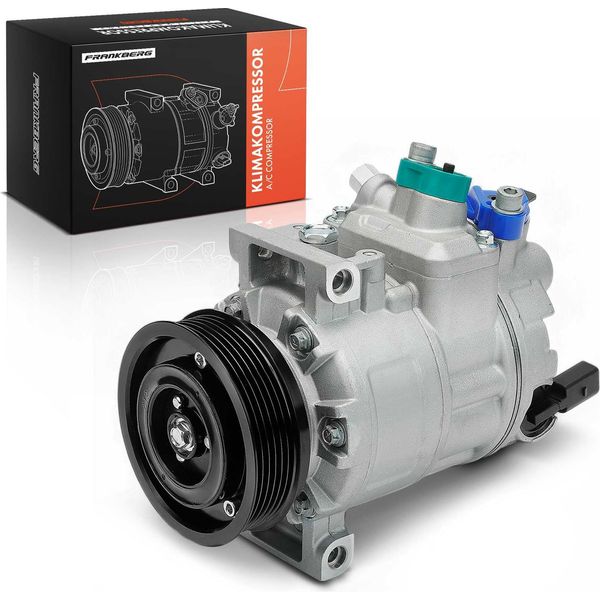 Frankberg 1X Compressore Aria Condizionata Per Vw Amarok 2H Multivan V Transporter V T5 7E 7H 2.0L-image